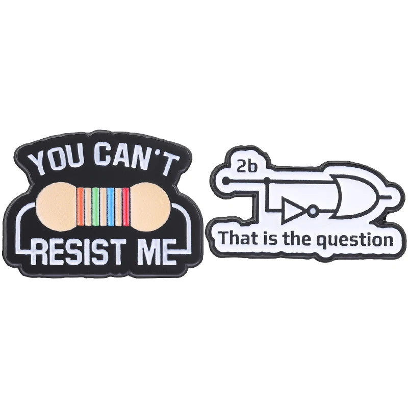 Electronic Engineer Enamel Pin