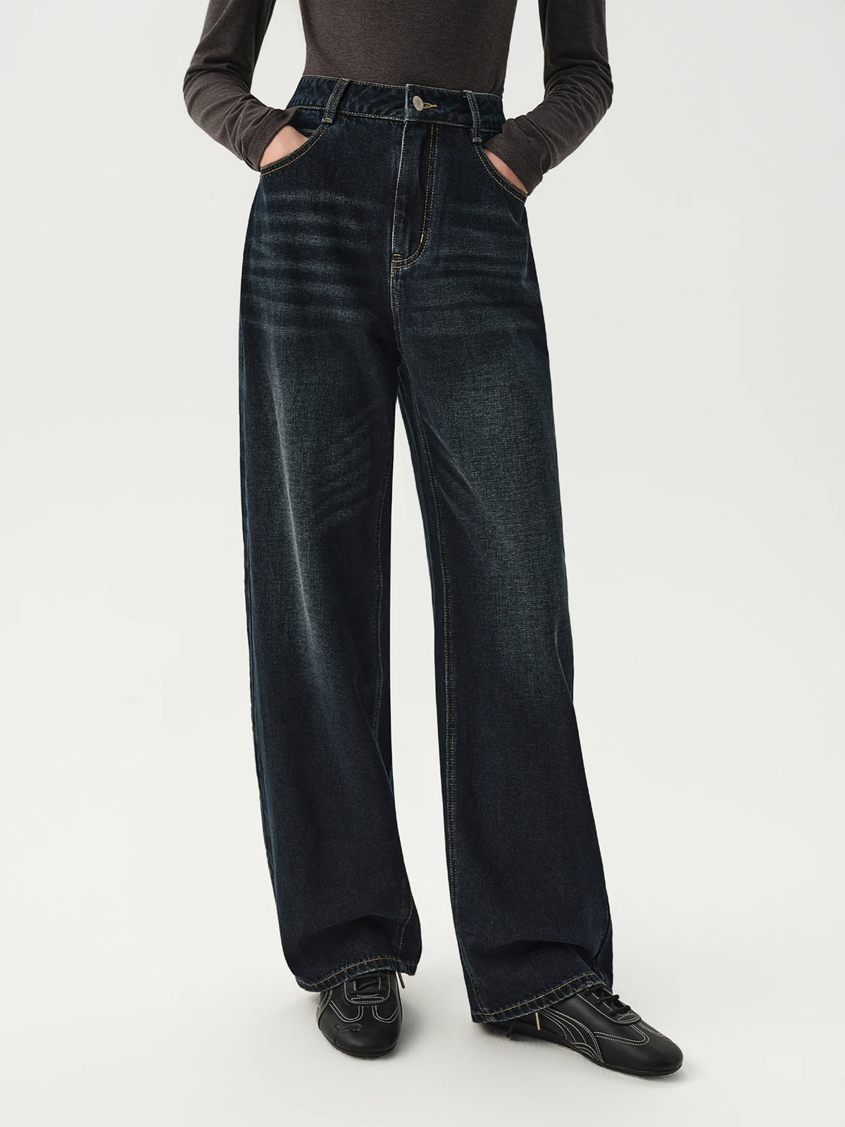 Vintage Barrel High Waist Jeans