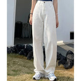 High Waist Vintage Wide Jeans
