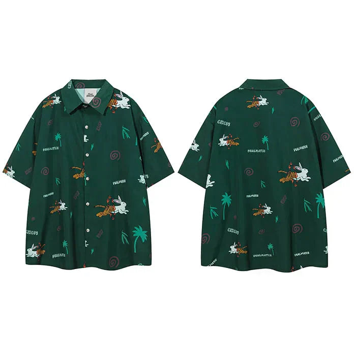 Funny Tiger Rabbit Shirt