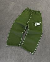 Streetwear Fashion Letter Embroidery Loose Sweatpants