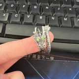 Anillo Dragón Curvo