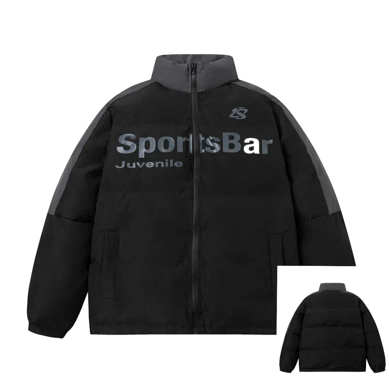 Thick Athletic Winter Puffer Jacket