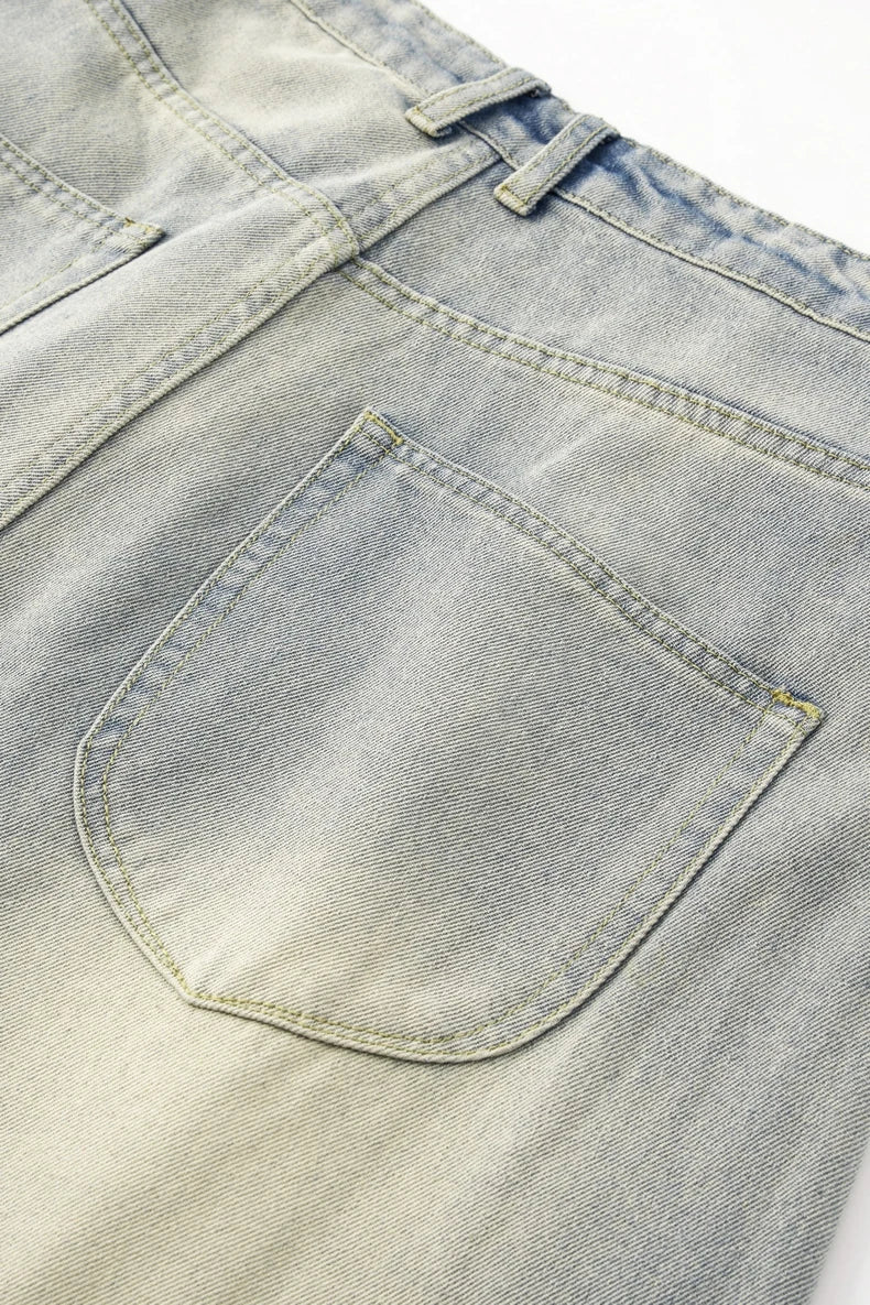 Vintage Loose Fit Wide Jeans