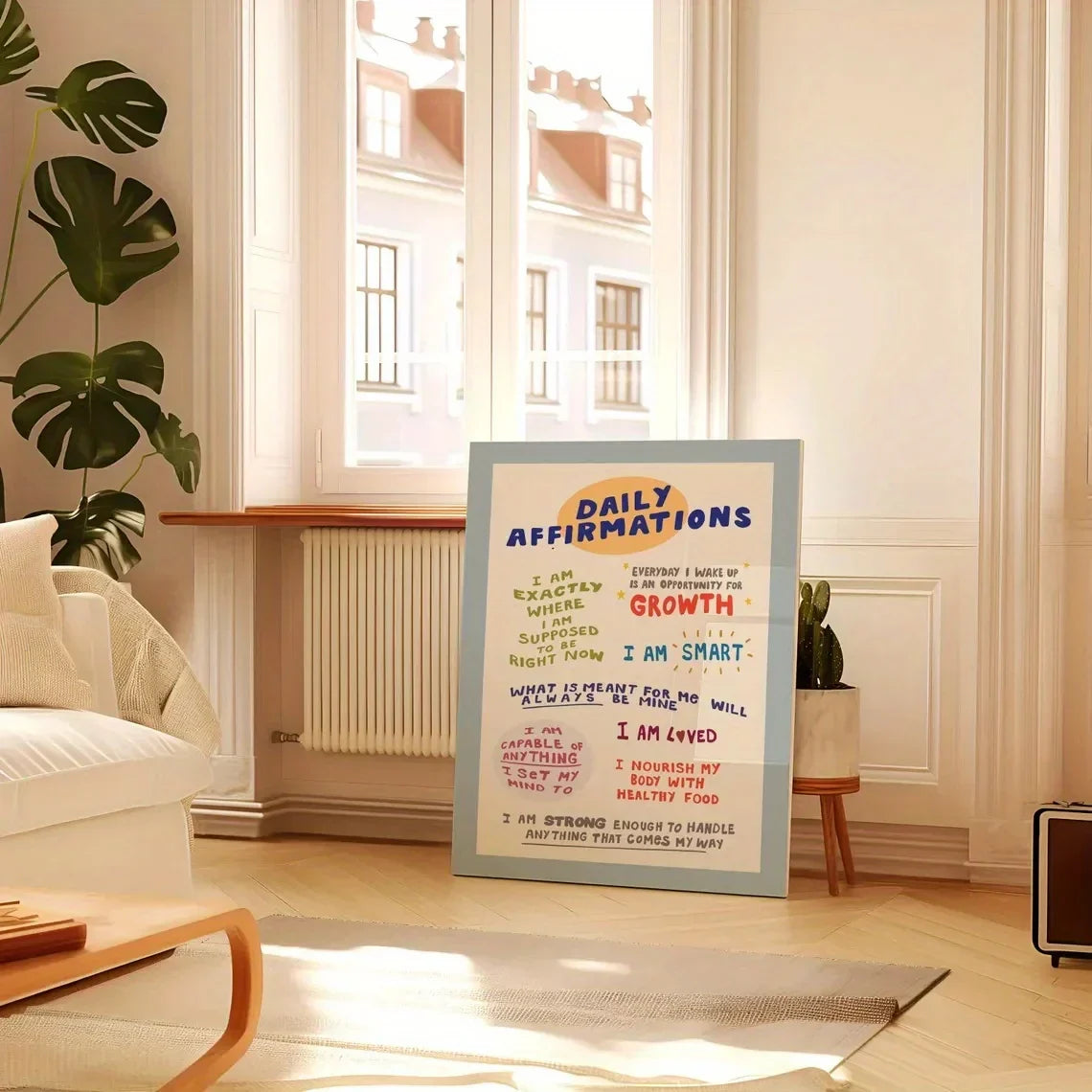 Simple Trendy Text Printing Poster