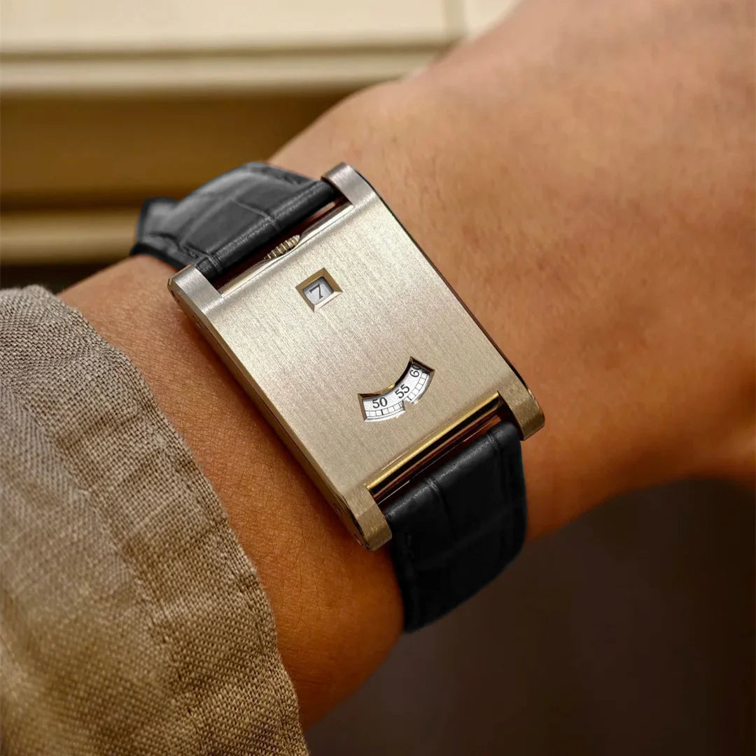Reloj de Cuarzo de Lujo para Hombre, Reloj de Pulsera de Negocios a la Moda con Fecha, de Gama Alta, Novedad de 2026