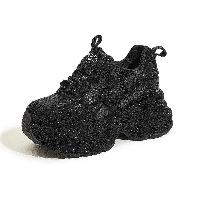 Women's Rhinestone Sneakers