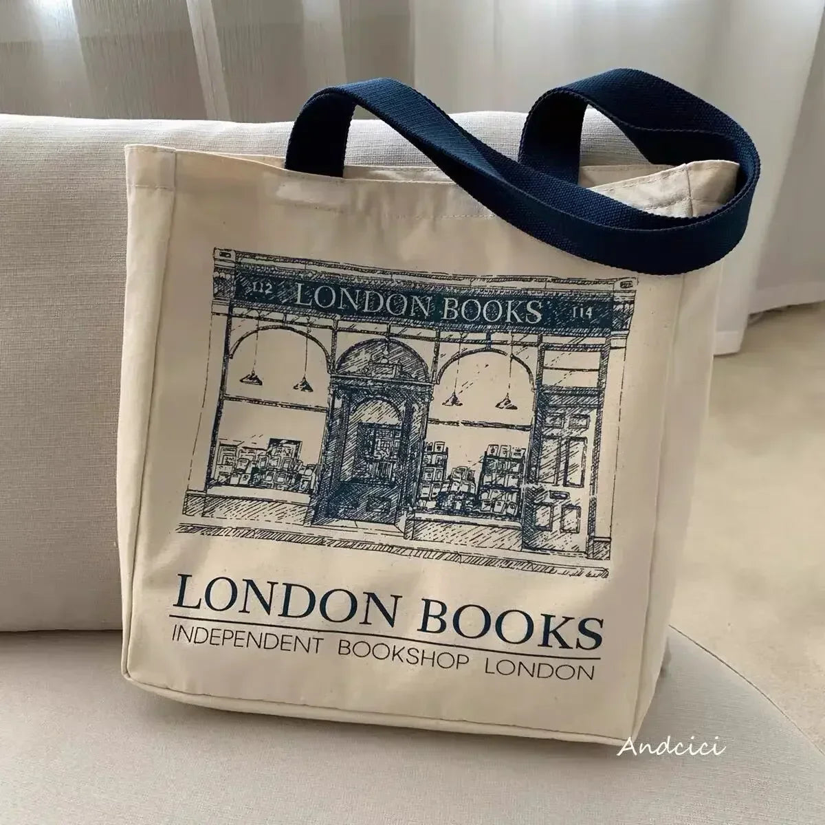 Bolsa de tela de London Books