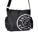 Bolso bandolera grande de lona vintage