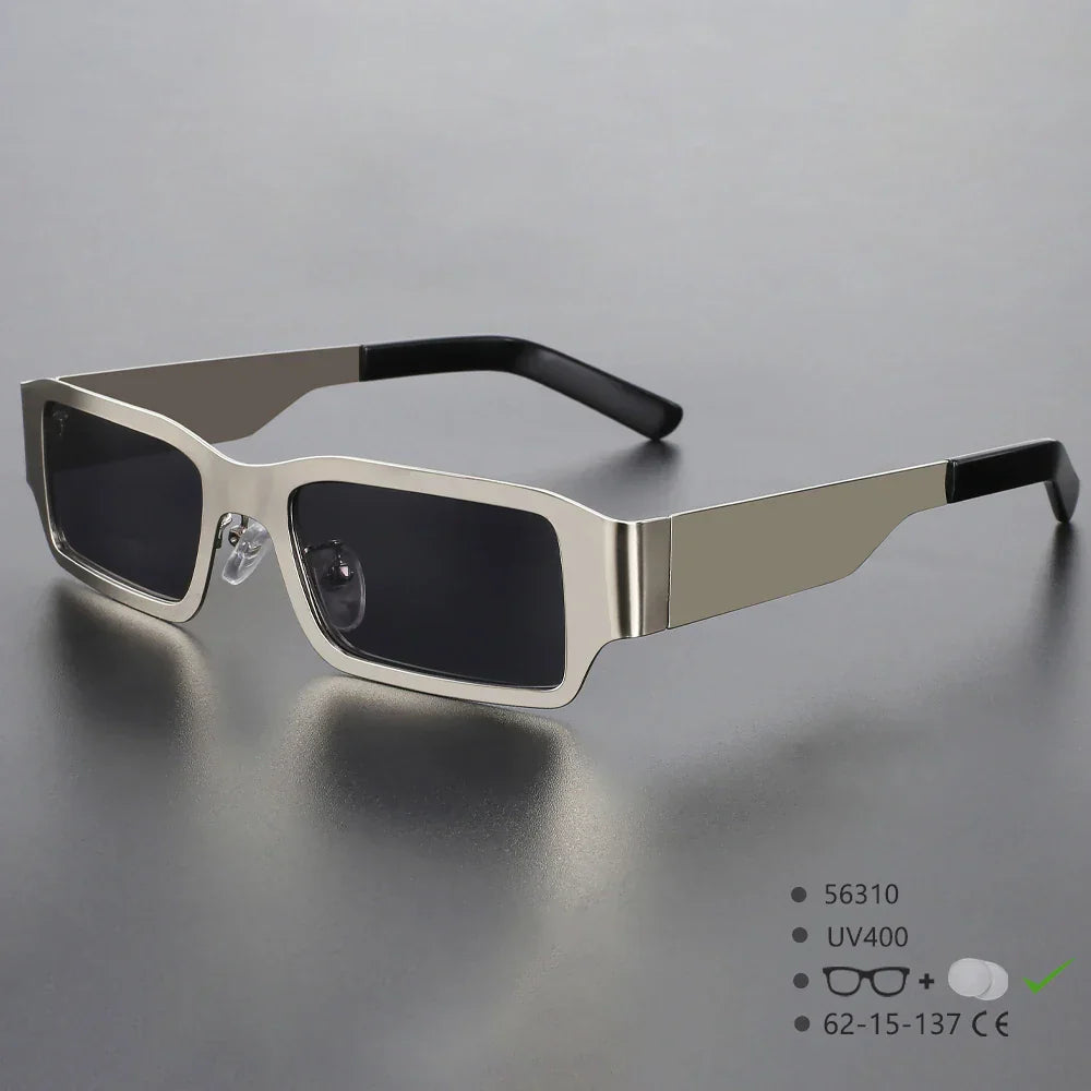 Gafas de sol rectangulares cyberpunk