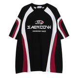 Colorful Street Short-Sleeved Sports T-Shirt