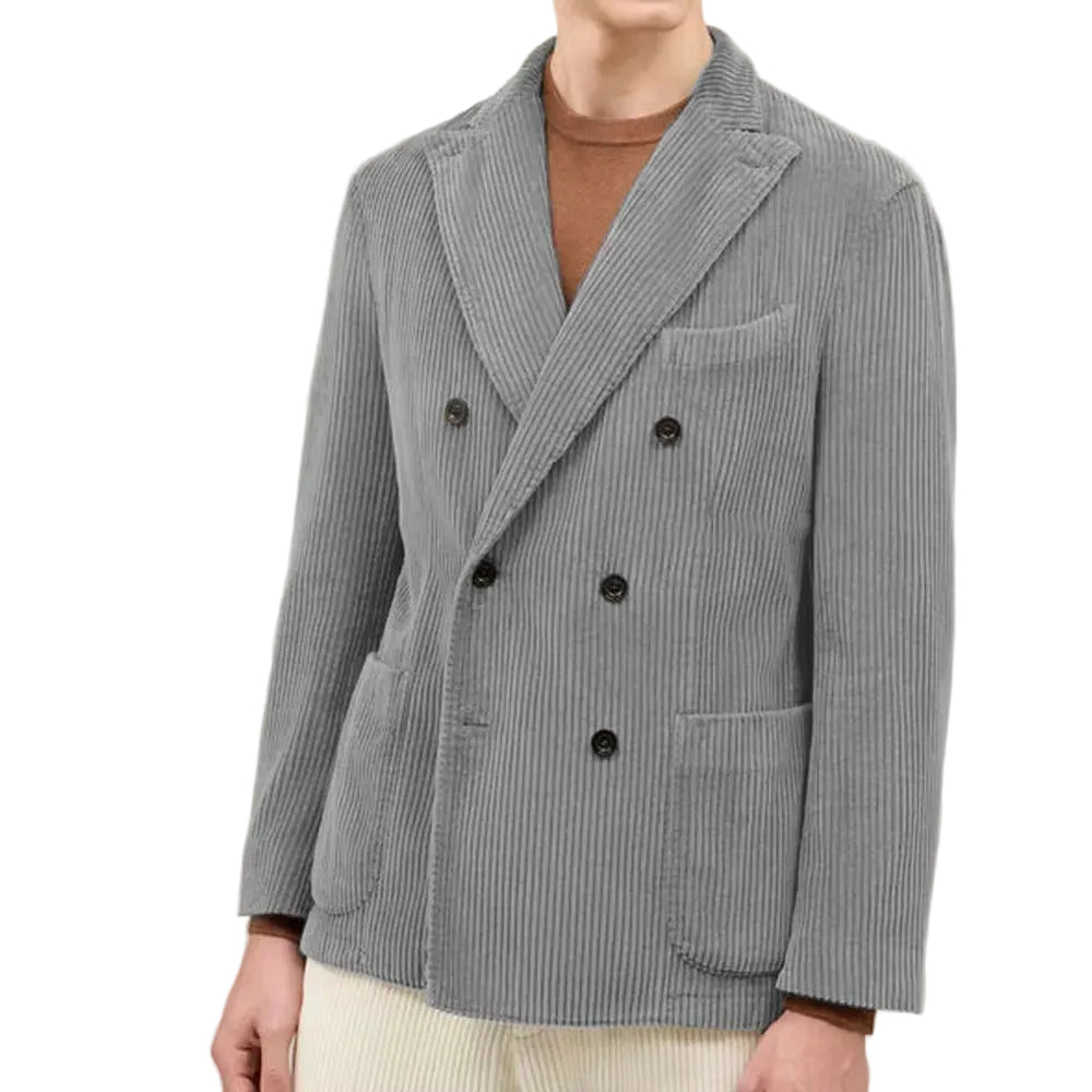 Men's Brown Corduroy Old Money Blazer