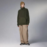 High Neck Fleece Sweatshirt
