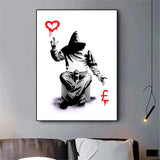 Modern Street Graffiti Art Poster