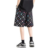 Colorful Plaid Cotton Short