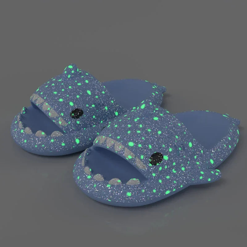 Luminous Sharky Slippers