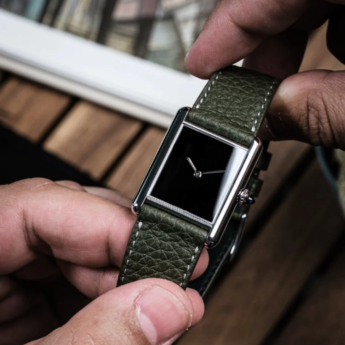 Men's Luxury Leather Watch