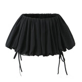 Coquette Bubble Mini Skirt