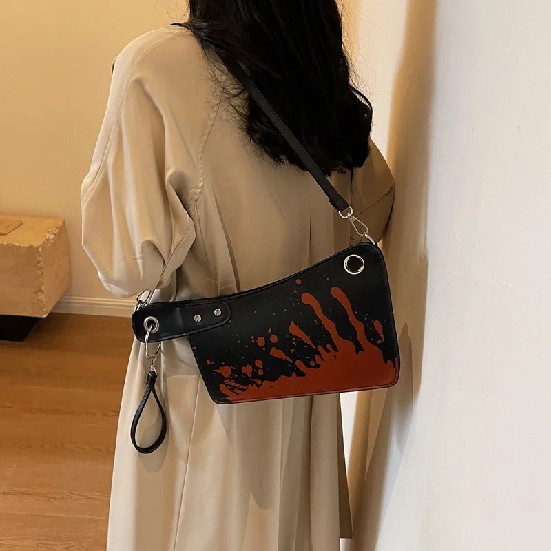 Bloody Knife Clutch Bags