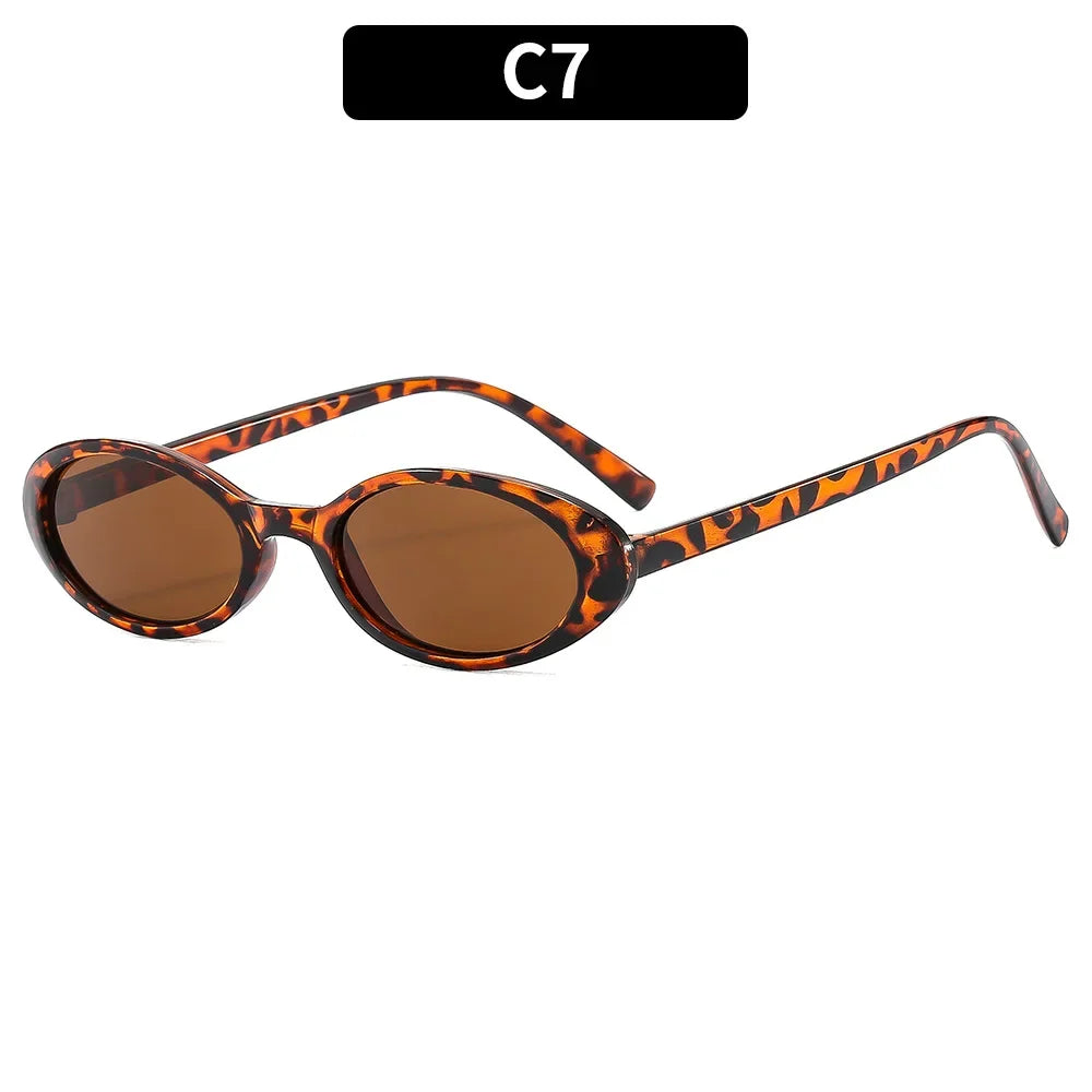 Y2K Retro Oval Sunglasses