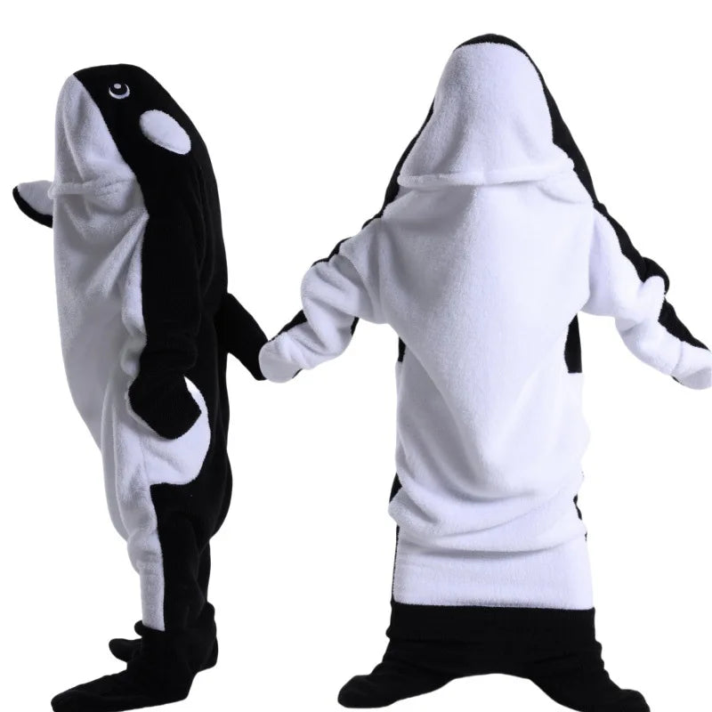 Shark Hoodie Blanket