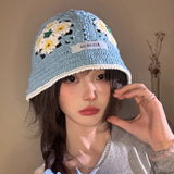Knitted Hollow Fisherman Hat