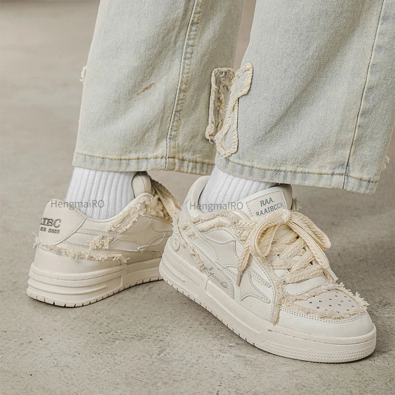 Retro Y2K Star Women's Skater Sneakers