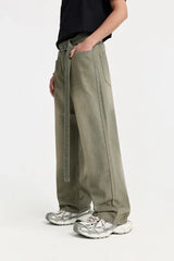 Y2K Retro Washed Jeans