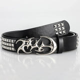Y2K Irregular Alloy Buckle Belt