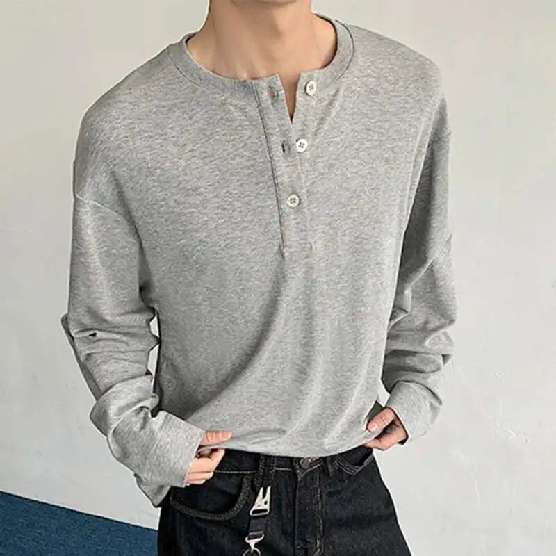 Casual Korean Long-sleeved T-shirt