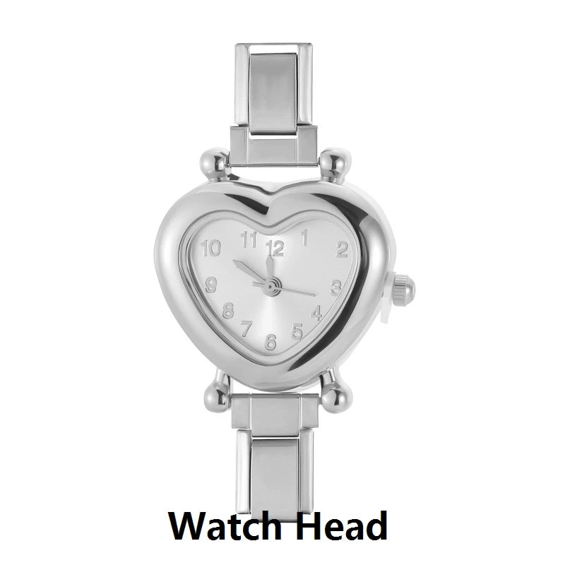 Heart Simple Stainless Steel Watch