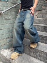 Y2K Vintage Washed Low Rise Denim Jeans