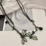 Fairy Core Dragonfly Necklace