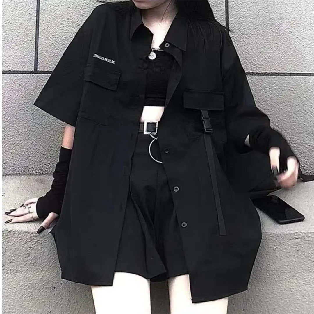 Y2K Chain Shirt