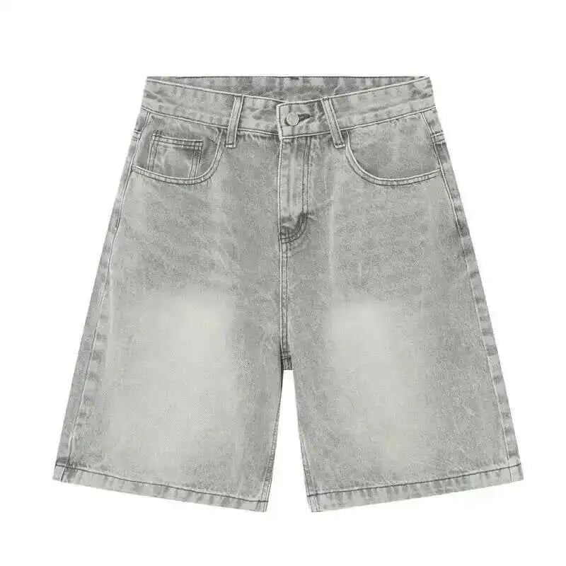 Y2K Washed Denim Shorts