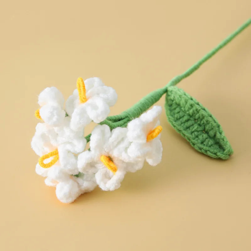 Handwoven Knitted Graduation Cute Mini Bouquet Flower