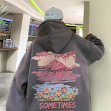 Vintage Good Time Oversized Hoodie