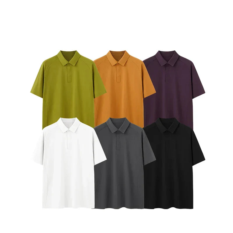 Basic Color Quick Dry Polo T-Shirt