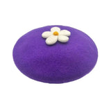 Daisy Crochet Beret