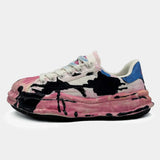 Retro Hand-Painted Graffiti Punk School Sneakers
