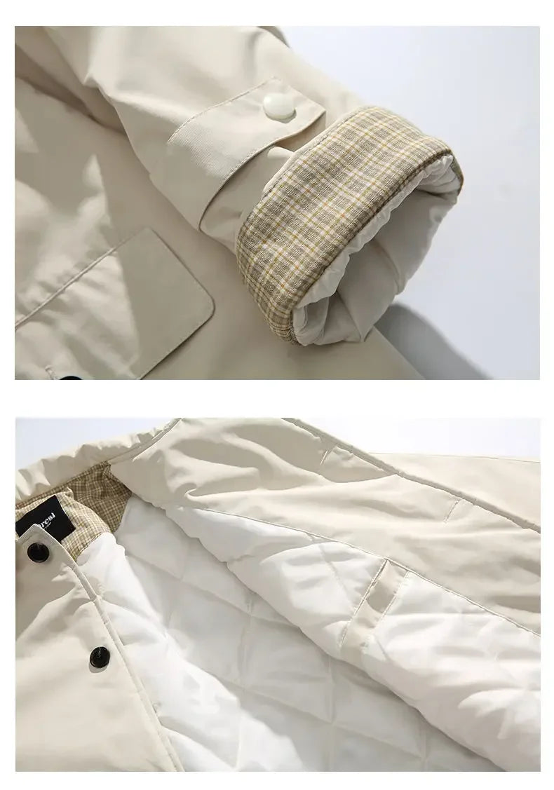 Vintage weiter langer Trenchcoat