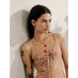 Coquette Strawberry Love Necklace