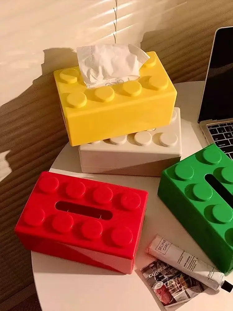 Creative Building Blocks Tissue Box