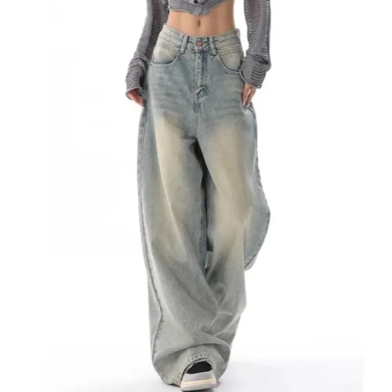 Y2K Low Rise Baggy Denim Jeans