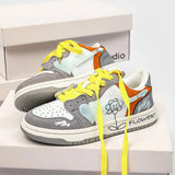 Multicolor Breathable Hip Hop School Sneakers