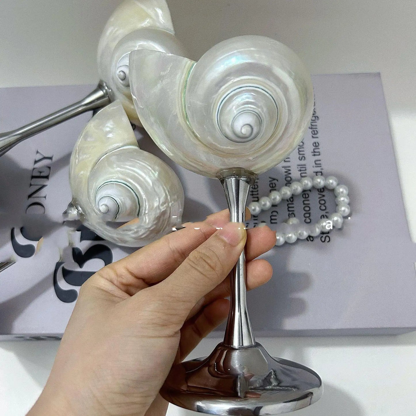 Shell Wine Glass