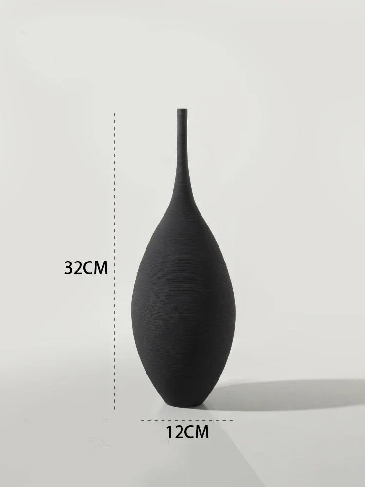 Handgefertigte Kunst-Zen-Keramik-Vintage-Vase