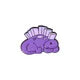Recreational Pixel Style Dinosaur Carton Metal Brooch