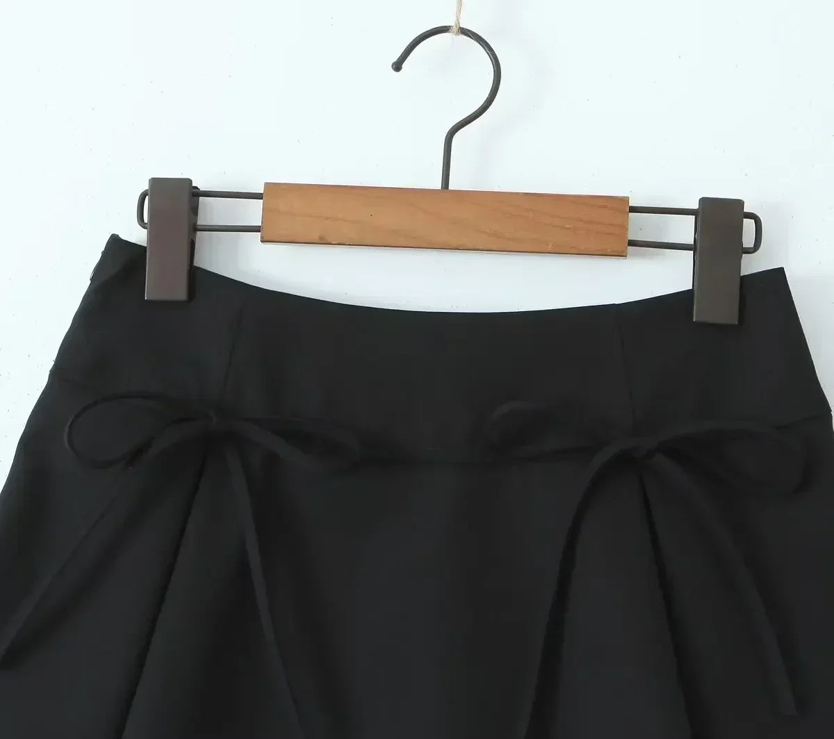 Balletcore Mini Skirt with Bow