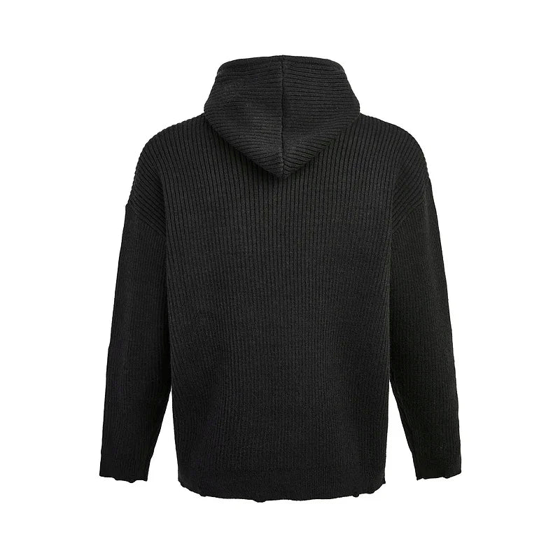 Casual Loose Knitted American Hoodie